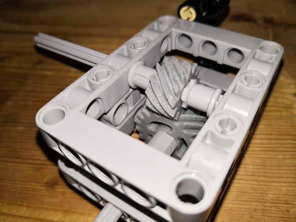 LEGO Helical Dişli 45 Derece 20T + 12T (Plastik Aparattır!!!)