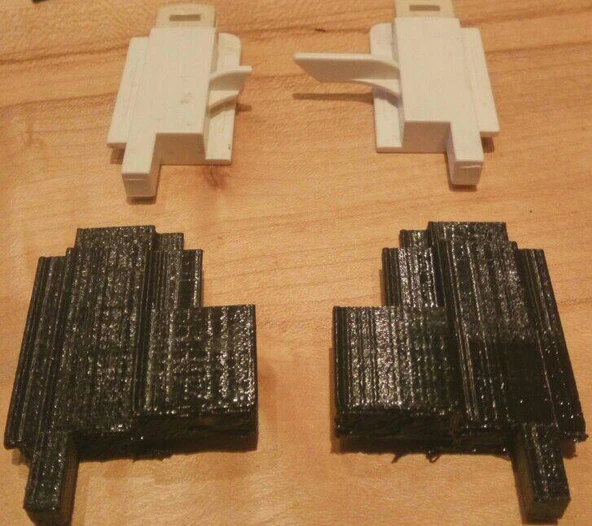 Mini heki çatı kapağı için riegel (Plastik Aparattır!!!)