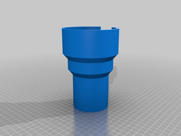 Byr Nalgene / Kahve Kupa Bardak tutucu Otomotiv Adaptörü v2 (Plastik Aparattır!!!) 3D - 2