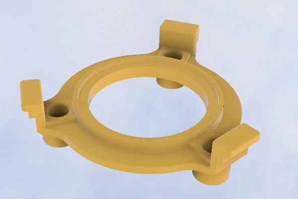 Byr 60'lar ford boynuz tutucu yüzük (Sadece Plastik Aparattır!!!) 3D - 3