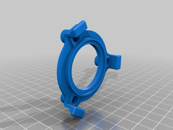 Byr 60'lar ford boynuz tutucu yüzük (Sadece Plastik Aparattır!!!) 3D - 4