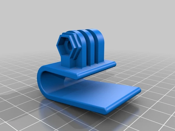 Byr Kamera için GoPro Klip (Sadece Plastik Aparattır!!!) 3D
