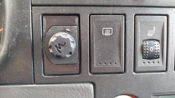 Byr VW T4 Gösterge Tablosu Boş (Sadece Plastik Aparattır!!!) 3D - 4