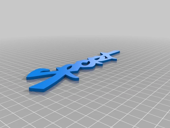 4x4 Jeep veya diğer arabalara özel "Spor" logosu (Plastik Aparattır!!!)