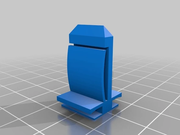 Byr Fiero A sütunu Trim Klipsi (Plastik Aparattır!!!) 3D