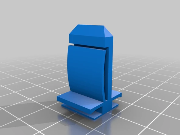 Byr Fiero A sütunu Trim Klipsi (Plastik Aparattır!!!) 3D - 2