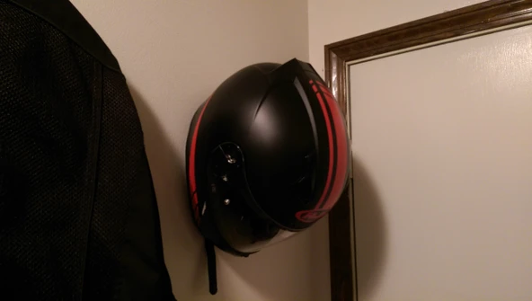 Byr Motosiklet kaskı askısı (Sadece Plastik Aparattır!!!) 3D - 3