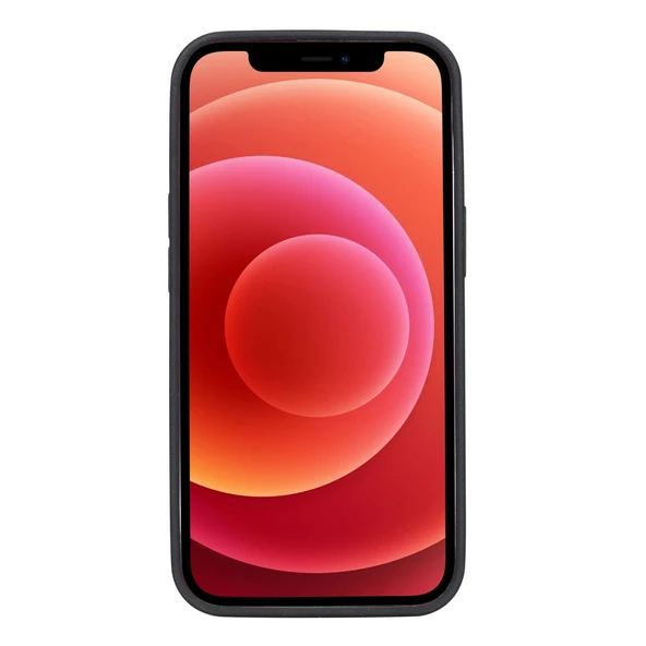 Apple iPhone 13 Pro Uyumlu Deri Kartlıklı Arka Kapak G16 Yeşil - 3