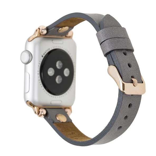 Apple Watch Uyumlu Deri Kordon Ferro 38-40-41mm RT RST9 - 2