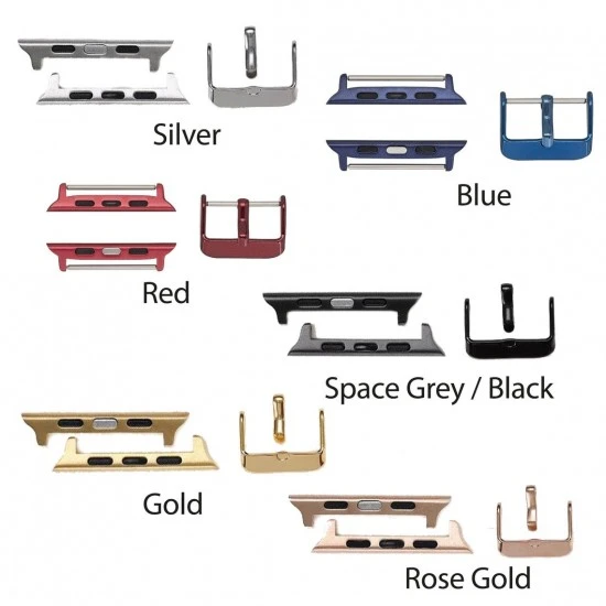 Apple Watch Uyumlu Deri Kordon 38-40-41mm RT RST1 Siyah - 5