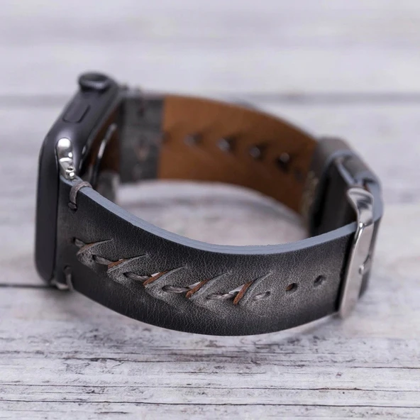 Apple Watch Uyumlu Deri Kordon 42-44-45mm Boras VS4EF - 3