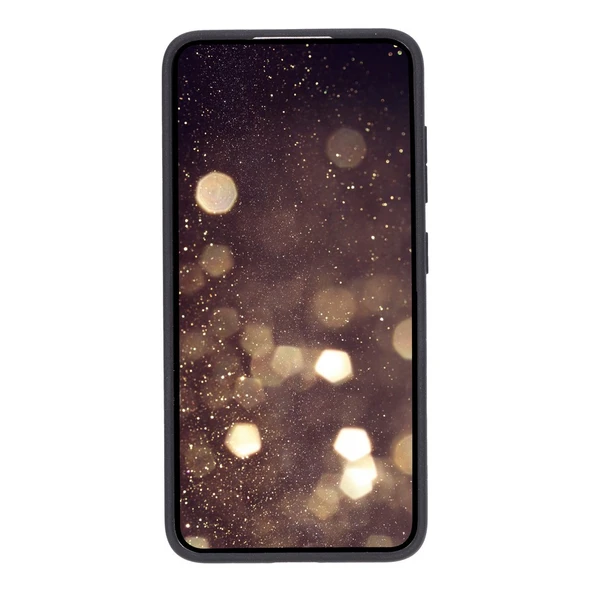 Samsung Galaxy S24 Plus Uyumlu Deri Arka Kapak Gül Kurusu - 5