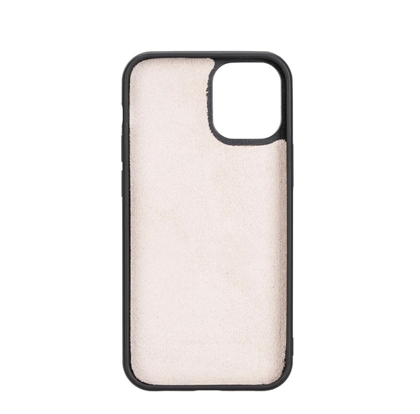 Apple iPhone 12 mini Uyumlu Deri Cüzdanlı Kılıf NU2 Pembe - 4