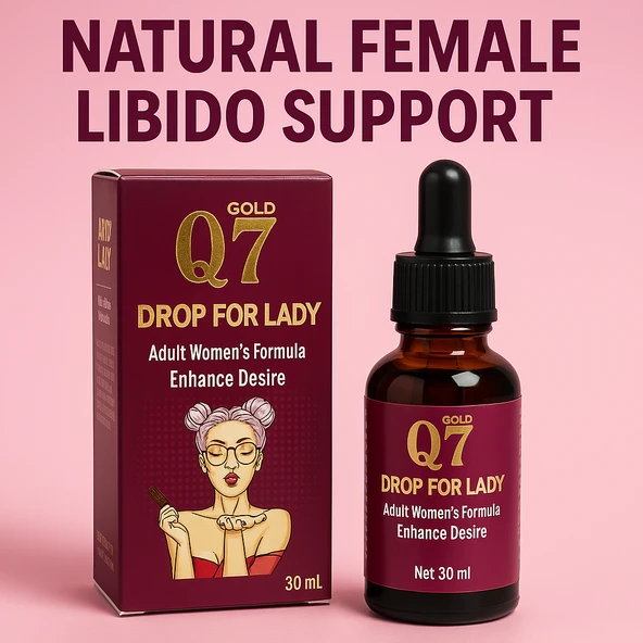 Q7 Gold Damla Kadınlara Özel 30ml Enerji ,ıstek Artirici Libido Hormon Takviyesi