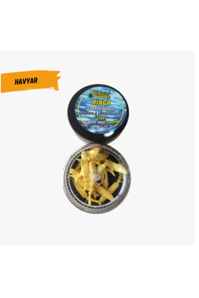 RENAT CARP Renat Trout Master Peynir Kokulu Silikon Kurtçuk Alabalık Yemi  Havyar - 1
