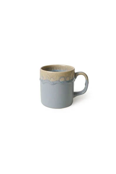Keramika Shizen Gri Silindir Kupa 10 Cm 2 Adet 613 - 7