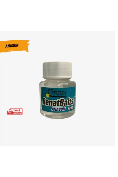 RENAT CARP Renatcarp Atraktör anason Meyve Aromalı  50ML - 1