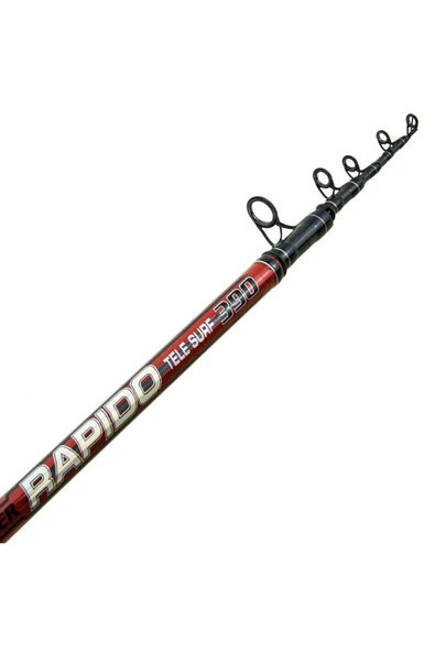 BAUER Rapido Teleskobik 420cm Surf Olta Kamışı 100-200gr atarlı