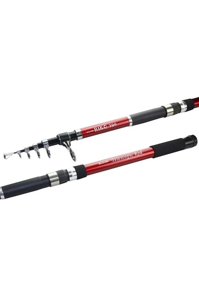 BAUER RikoTeleskobik 390cm Olta Kamışı 75-150gr atarlı - 3