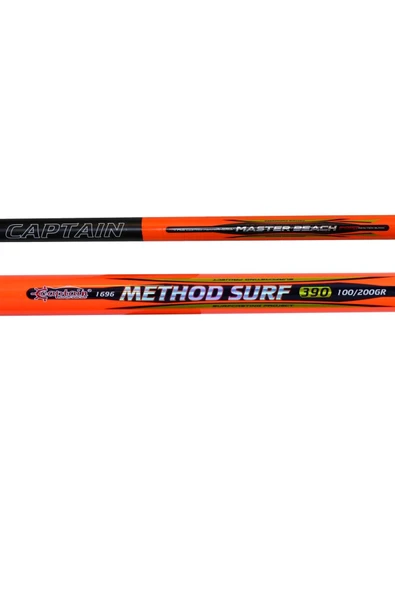 CAPTAIN 1696 Method 390cm Tele Surf Kamış 100-200gr Atarlı - 3