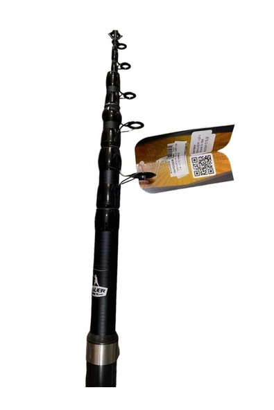 BAUER Uzytele Carp Teleskobik 360cm Olta Kamışı 3.5lb atarlı - 5