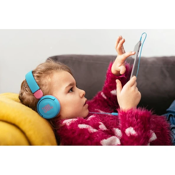 JBL  JR310 Kulak Üstü Çocuk Kulaklığı – Mavi - 7