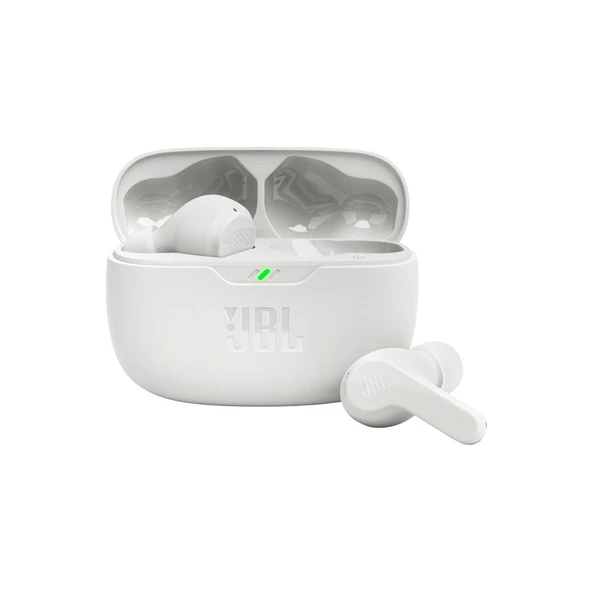 JBL  Wave Beam, Kablosuz Kulakiçi Kulaklık, Ie, Beyaz