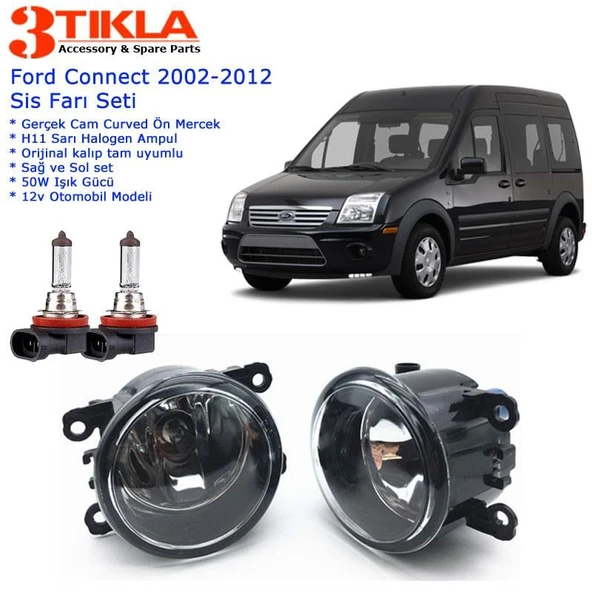 Ford Connect 2009 Sis Farı Set  Oem:  8200074008