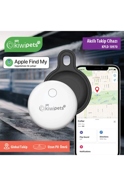 Kiwi Kpld-10970 Apple Maps Uyumlu Akıllı Takip Cihazı