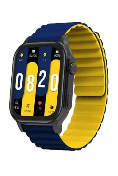 Heyplus S8 Akıllı Saat Çift Kordon-Sesli Görüşme-IP67 Su Geçirmez