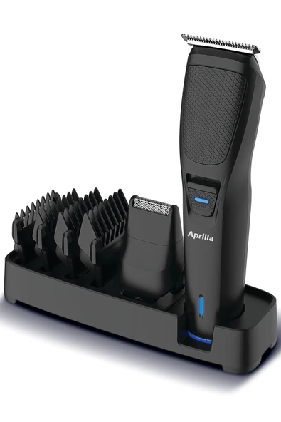 Aprilla Saç Sakal Vücut Tıraş Makinesi Şarj Edilebilir 7'si 1 Arada Bakım Seti - 2