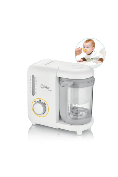Kiwi Bebek Mama Öğütücü Buharda Pişirme Robot 150 w - 3