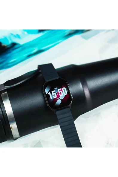 Heyplus S8 Akıllı Saat Çift Kordon-Sesli Görüşme-IP67 Su Geçirmez - 2