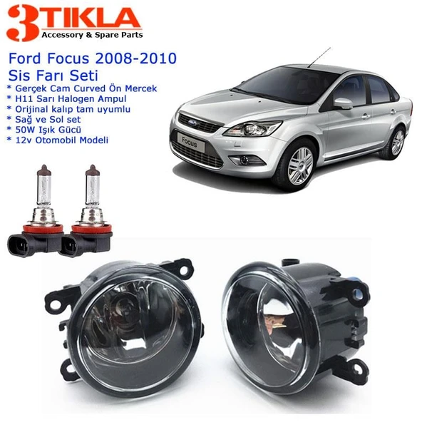 Focus II 2010 Sis Farı Set  Oem:  8200074008