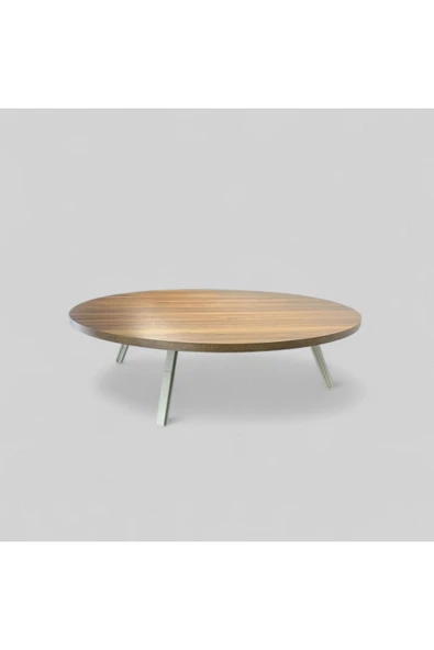 ADIM EBATLAMA Katlanabilir Yer Sofrası Hamur Açma Tahtası Ceviz Oyun Masası - Resim 4