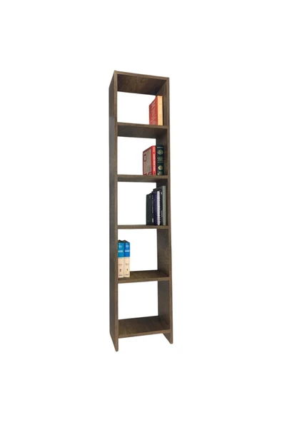 ADIM EBATLAMA 6 Raflı Dekoratif Kitaplık BAROK Kitaplık Ofis Kitaplığı Dolap Kitap Rafı - 7