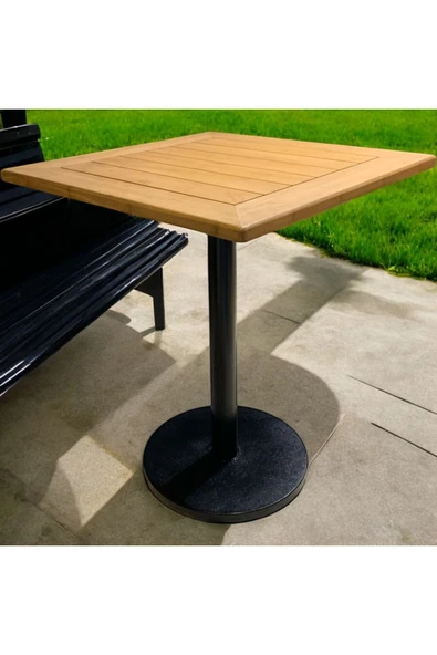 ADIM EBATLAMA CAFE MASA BAMBU  ahşap yemek masası - Resim 3