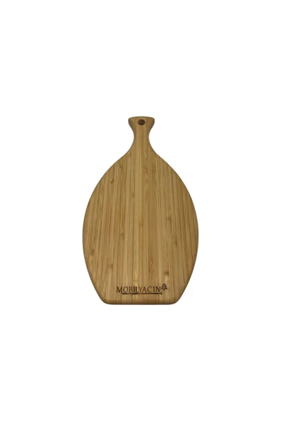 ADIM EBATLAMA Bambu Kesme Tahtası (Balık) 30 x 15.5