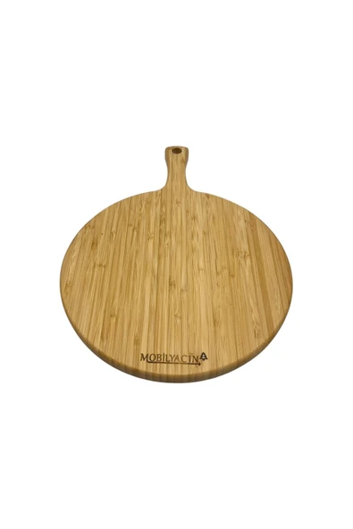 ADIM EBATLAMA Bambu Pizza Tahtası 34x25