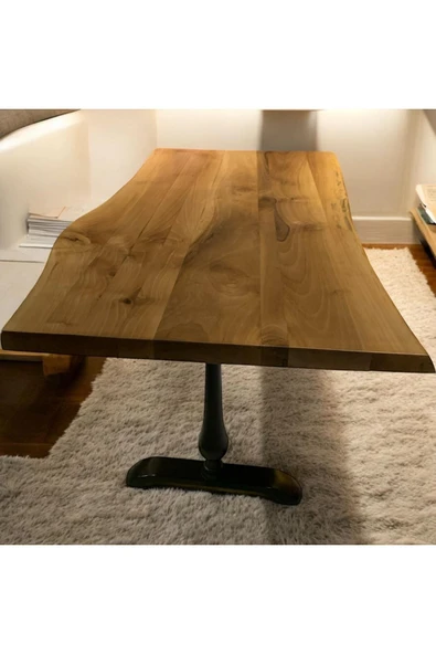 ADIM EBATLAMA Cafe Masa Ahşap Kütük Masa ürün görseli