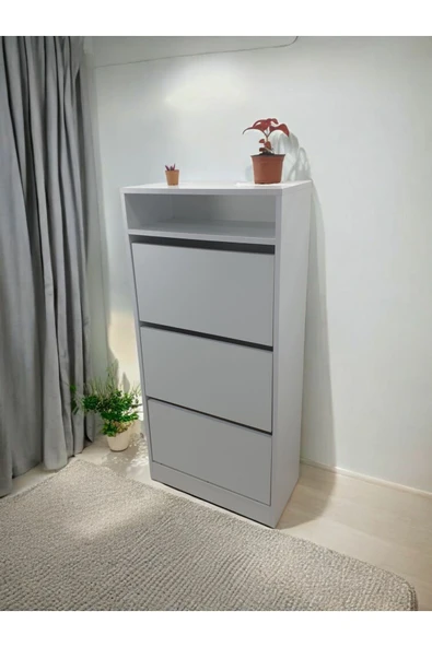 ADIM EBATLAMA Raflı Ayakkabılık - Resim 2