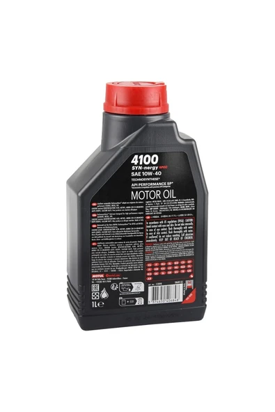 Motul 4100 SYN-nergy Spec 10W40 1 Lt Motor Yağı (Üretim Yılı : 2024) - 2