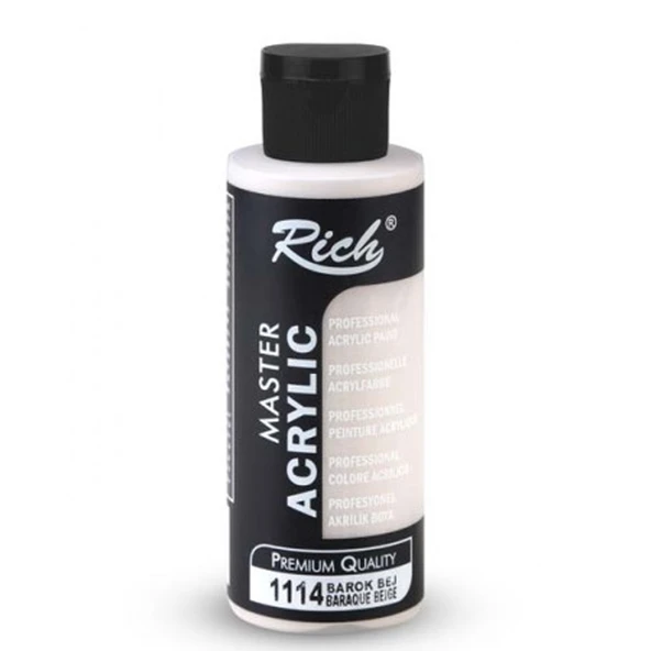 Rich Akrilik Boya Master 120 CC Barok Bej 120-1114 - 2