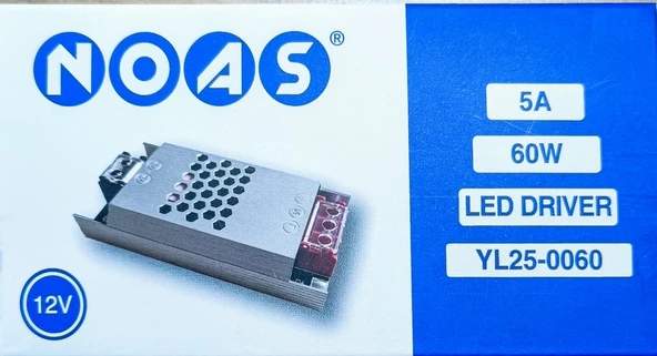Noas 5A 12V 60W Led Trafosu - 3