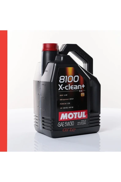 Motul 8100 Eco Clean 5w 30 Partiküllü C3 Dpf 504 507 Motor Yağı 5 L - 3