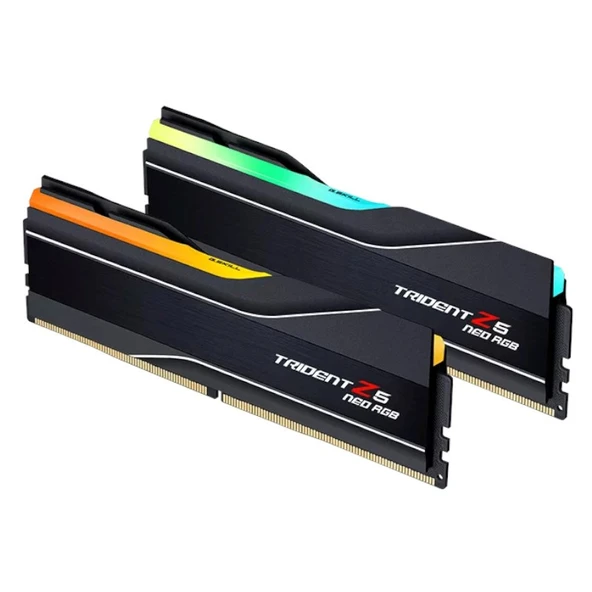 G.Skill Trident Z5 Neo RGB 32 GB (2x16) 6400 MHz CL32 F5-6400J3239G16GX2-TZ5NR DDR5 Dual Kit Ram - 2