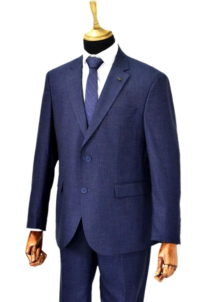 Erkek 4 Drop Çift Yırtmaçlı Takım Elbise BGL-ST04633 - Resim 4