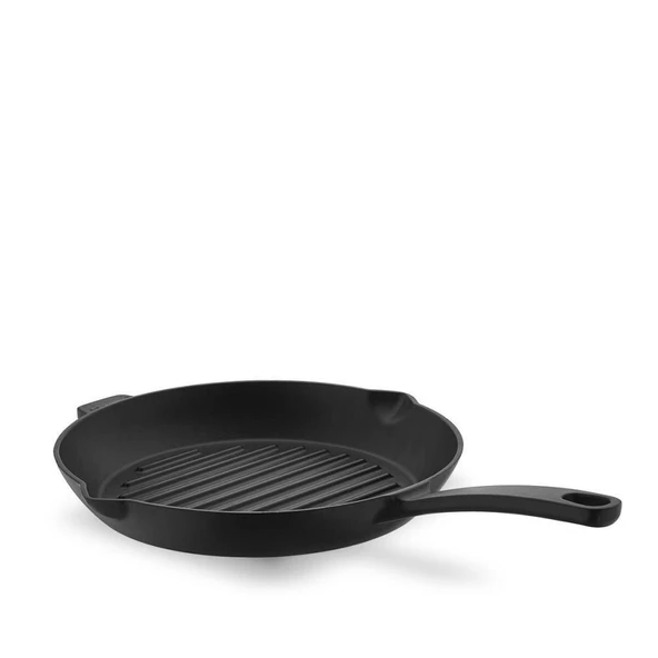 KORKMAZ A2847 CASTA YUV.GRILL DÖKÜM TAVA 28 SİYAH