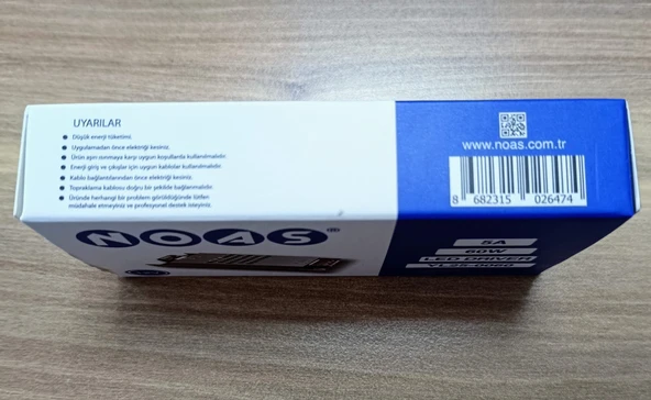 Noas 5A 12V 60W Led Trafosu