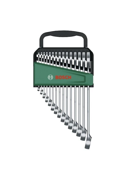 Bosch Açık Uçlu Kombine Anahtar Seti 15 Parça -1600A02Z9E ürün görseli